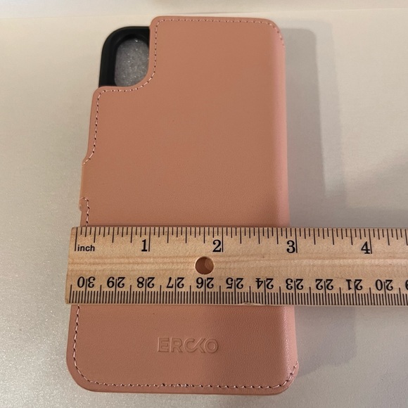 Wallet case for iPhone XS by ERCKO Wallet Case Leather New - Picture 2 of 16